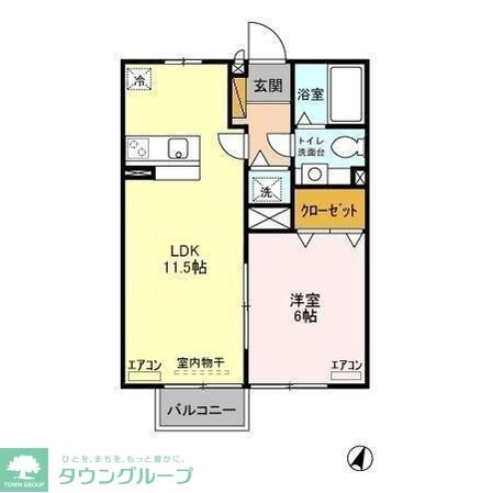 ローズパレスの物件間取画像